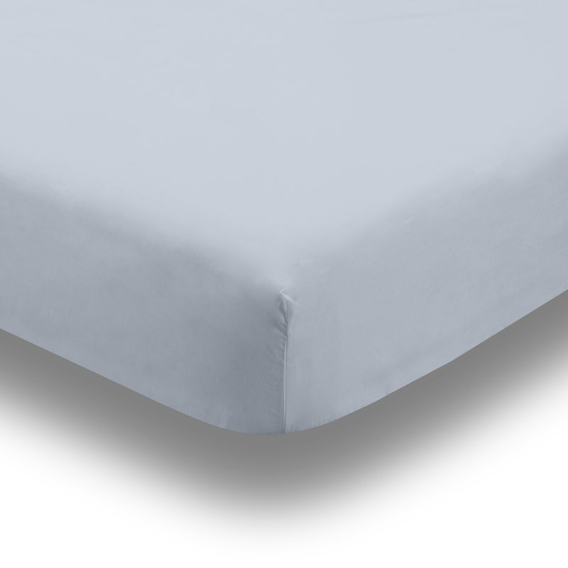 Eleonora Fitted Sheet, California King Fitted Sheet, Ice Blue