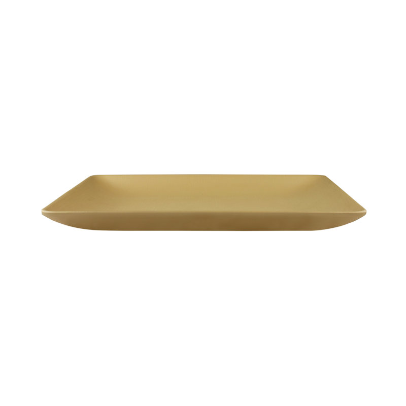 Assiette plate 11 po Greenovations, Rotin