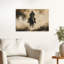 «Dusty Rodeo Classic Dramatic Romantic Horse Landscape», reproduction d'art mural-642351073