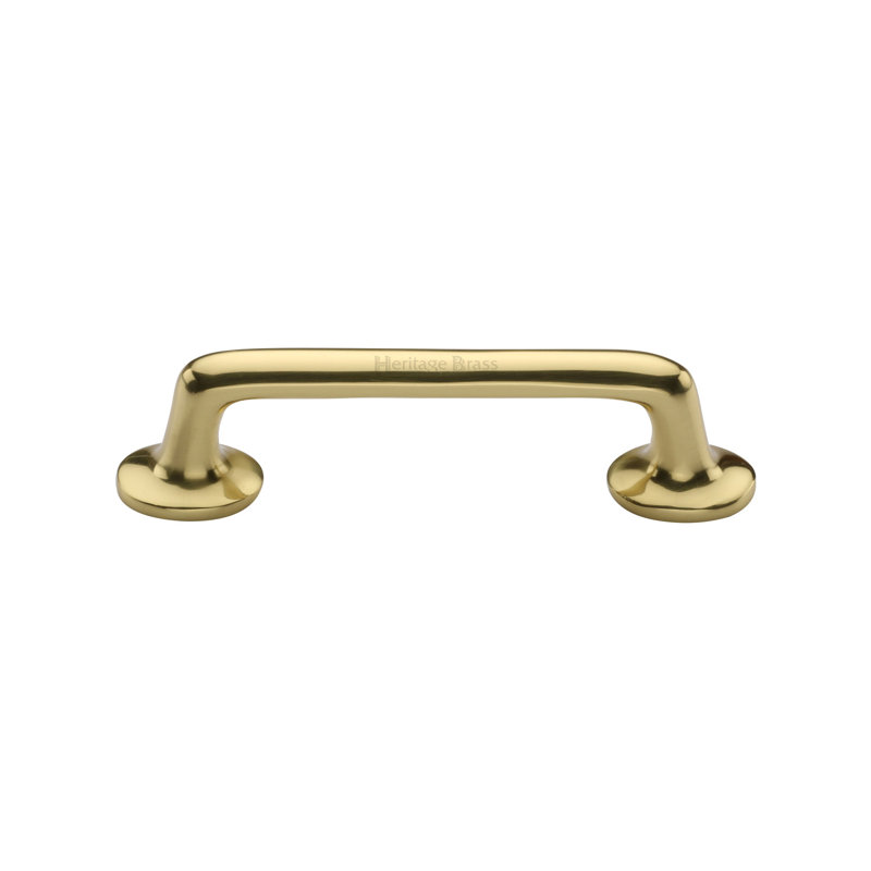 Heritage Brass Heritage Cabinet Pull Traditional Design, Polished Brass, 1.1cm H x 12.7 Wcm x 3.2cm D