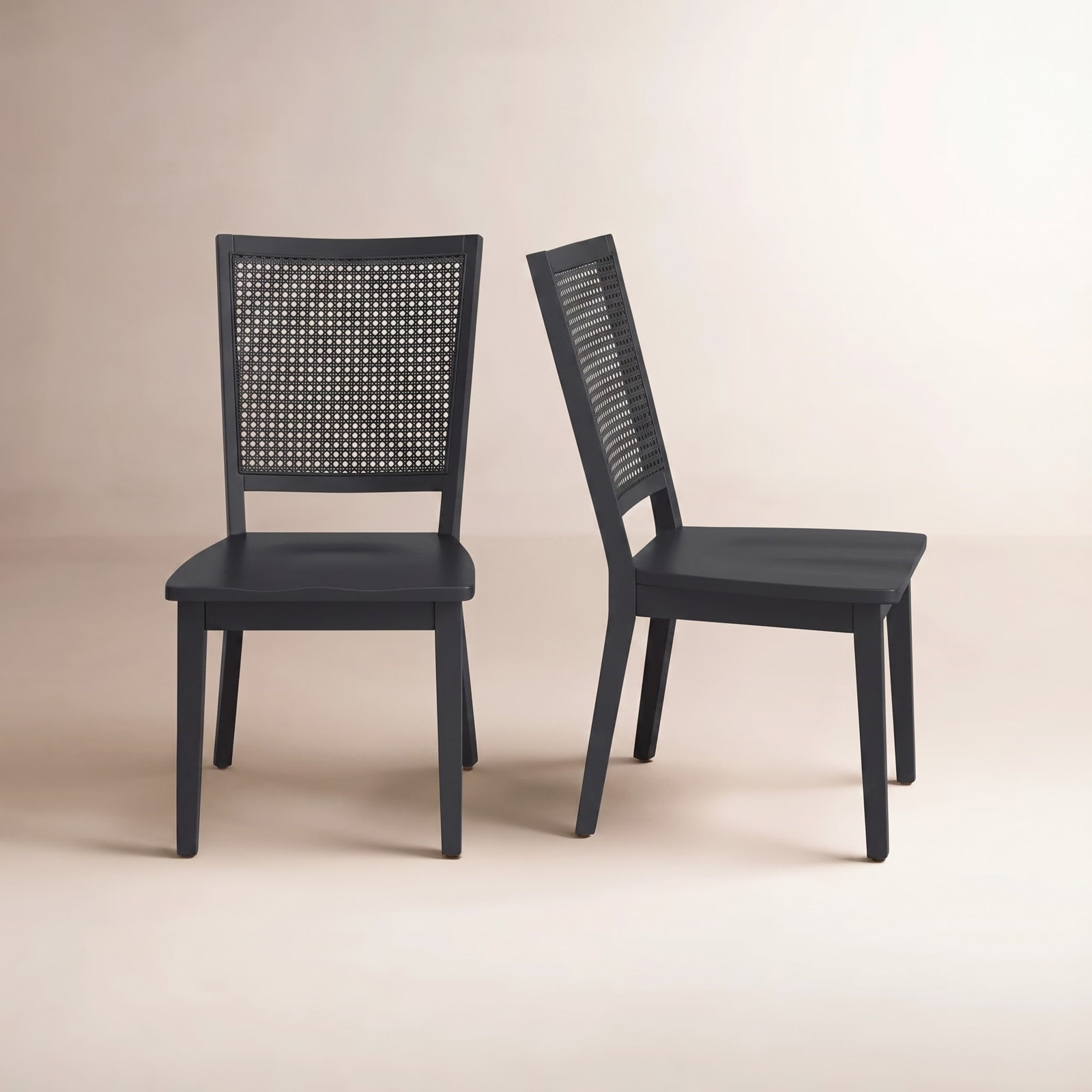 Karlie Dining Armchair, Black, Wooden, Black