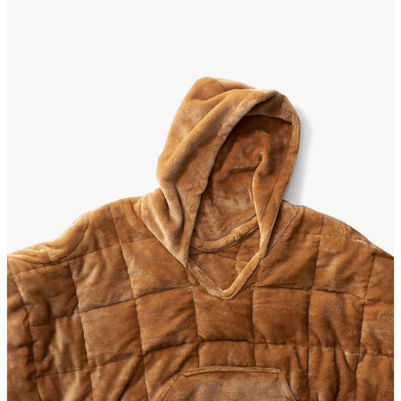 Wearable Weighted Snuggle Blanket, Tan
