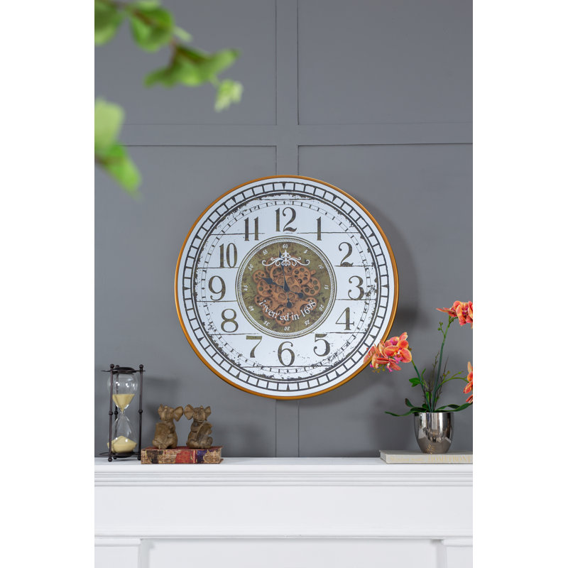 Metal Wall Clock