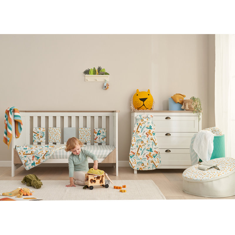 Tutti Bambini Cot/Cot Bed Coverlet - Run Wild