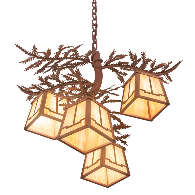 Rustic Lodge 4 - Light Chandelier