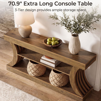 Console 70,9 "de long pour entrée