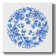 Porcelain Medallion I-Gallery Wrapped Canvas