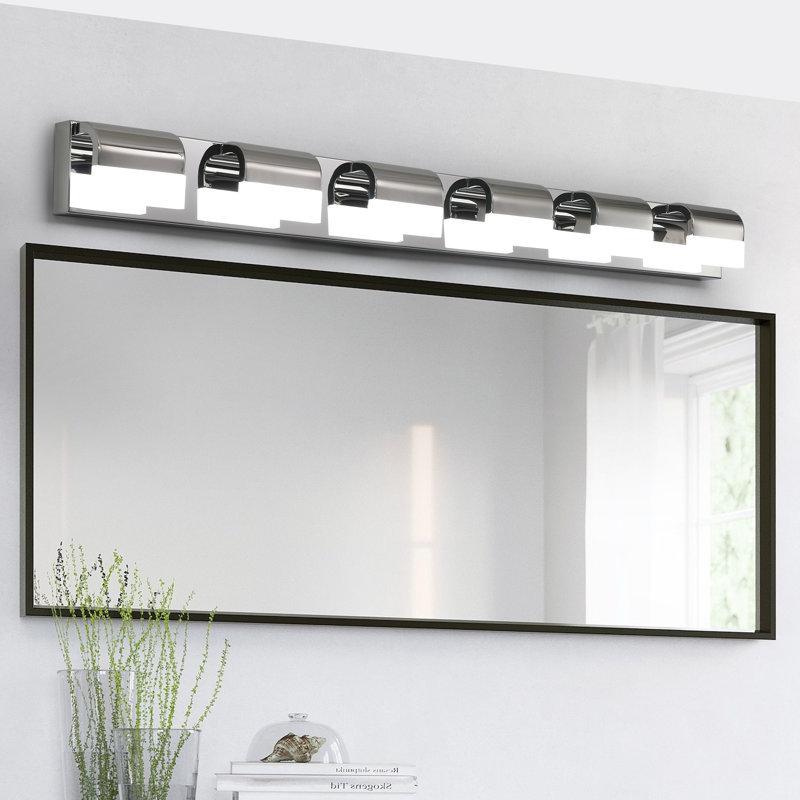 Éclairage à DEL écoénergétique à fixation murale pour salle de bain de style moderne