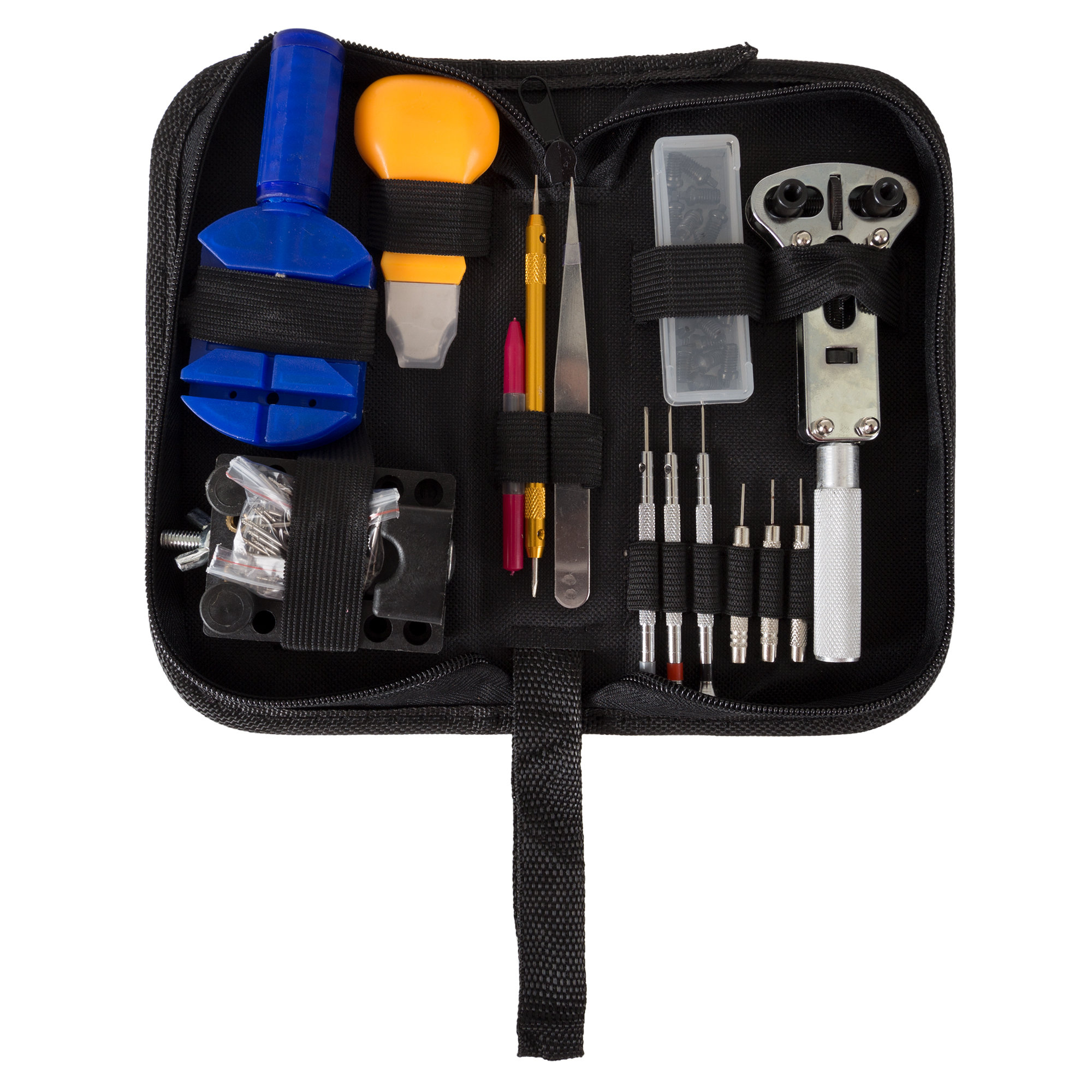 Stalwart 144 Piece Watch Repair Kit Tool Set for Repairing Watches