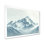 Winter Mountainscape II - Mountains, art mural encadré