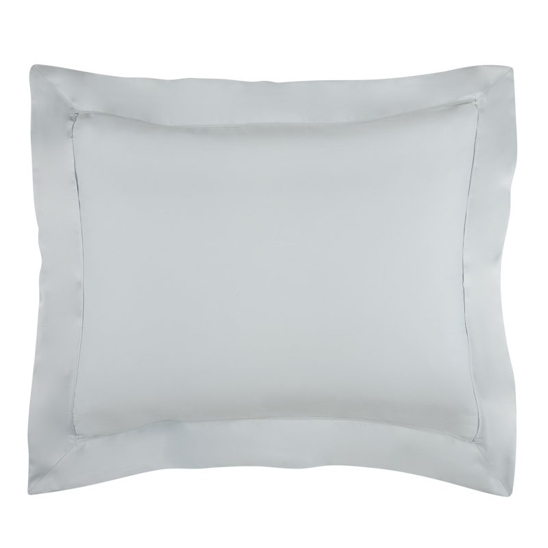Rayon Cotton Blend Sham, King, Silver Sage