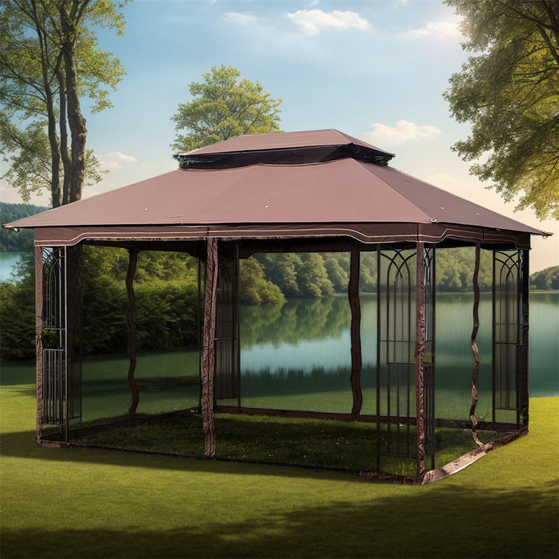 8 Person Tent, Brown
