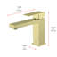 Jakob Single-Hole Single-handle Bathroom Faucet-95236215