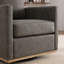 Ensemble de 2 fauteuils pivotants rembourrés 30,7 po Pu (ensemble de 2)-3451983