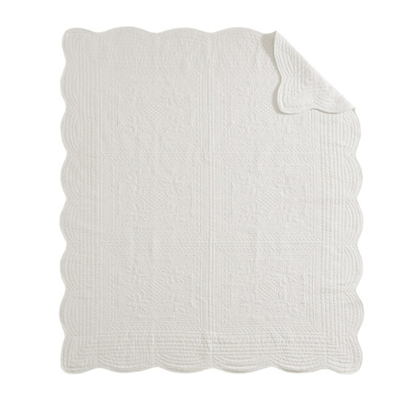 Couverture douce et confortable, Blanc