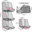 Stackable Can Organizer for Pantry 3Pack,Standing Dispenser Storage Bins