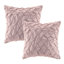 Édredon très grand Blush - coton 8 pièces avec imprimé floral, jupe de lit et coussins