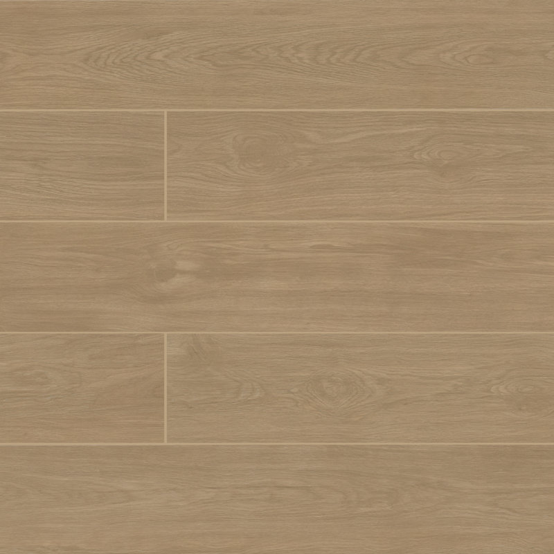 Cedarcrest 9 in. X 48 in. Matte Porcelain Wood Look Floor and Wall Tile, Burlin