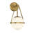 Ayyan 1-Light Wall Sconce in Brass-70337219