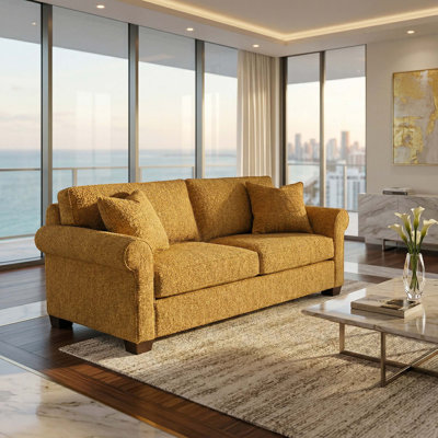 Classic Irlanda Sofa with Custom Fabrics and 5-Day USA Shipping