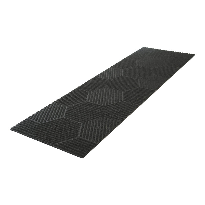 Paillasson WaterHog® Luxe Zephyr, L 21,5 po x L 70 po, Graphite