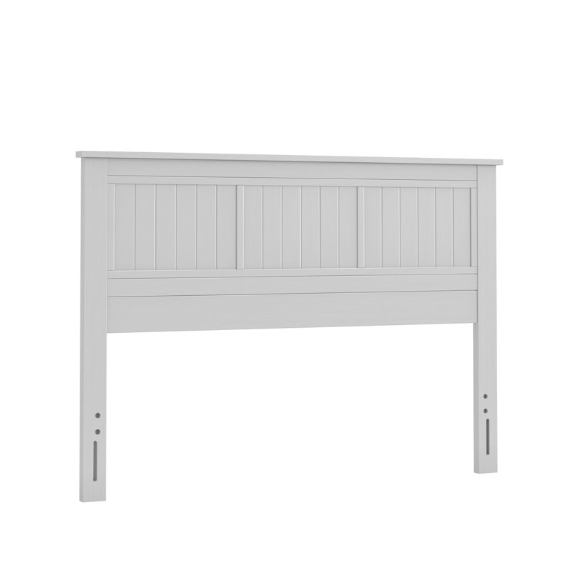 Tête de lit à panneau Wilton , Blanc, Grand