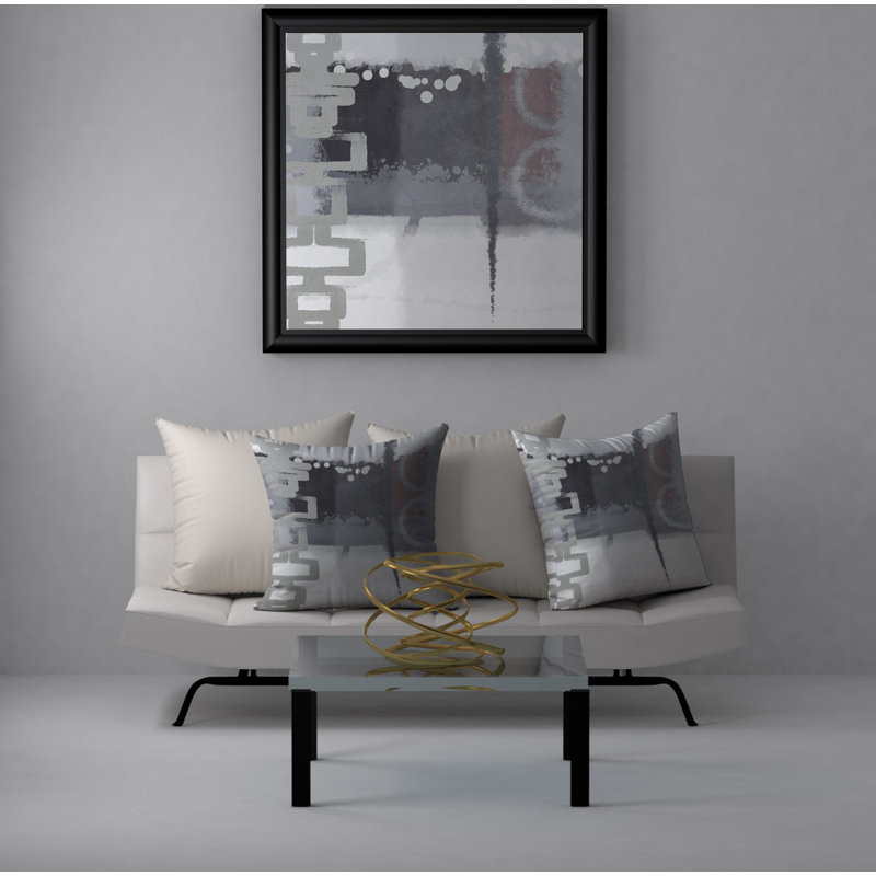 Reversible Throw Pillow, 20" x 20"