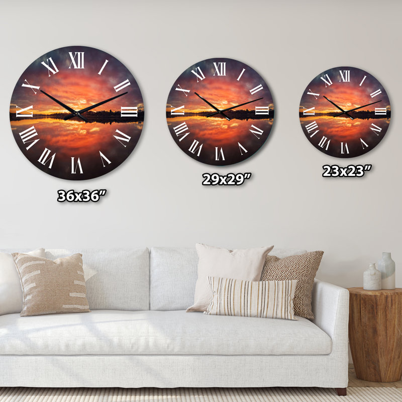 Horloge murale surdimensionnée Miliany, Petit