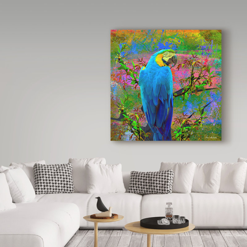 «Bird Collection 24» par Ata Alishahi - impression sur toile tendue, H 14 po x l 14 po