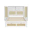 Lit plateforme simple en bois-37169816