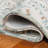 Ikat Handmade Tufted Wool Ivory/Blue Area Rug-1311273878