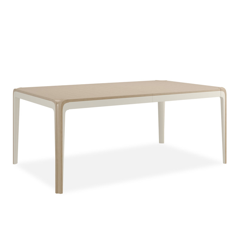 Caracole Classic Walnut Wood Dining Table, Light Brown