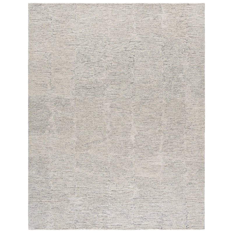 Pine 113 Hand Tufted Wool Pile Abstract Rug, Rectangle 8' x 10'