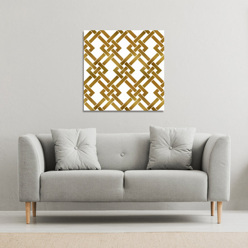 No Title by Andrew Lee - Wrapped Canvas Print, 77cm H x 77cm W x 4cm D