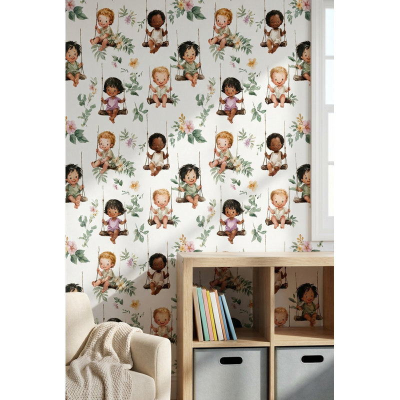 Adhésif mural amovible enfants, Non tissé, non collé