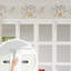 Portes pliantes en deux: portes pliantes en miroir blanc 4-Lite, bois manufacturé, avec serrure, poignée et quincaillerie-110399272