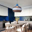 Luminaire suspendu bleu clair Adhem 1-603452728