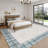 Modern Rugs for Bedroom Bordered Rug Washable RugNon-Slip Carpet Foldable Accent Rug for Bathroom Bedroom Entryway-131233067-131233236