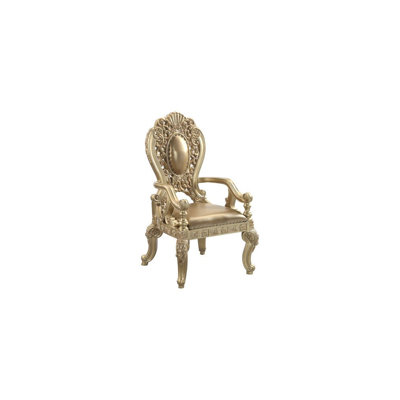 Nelds Arm Chair in Gold
