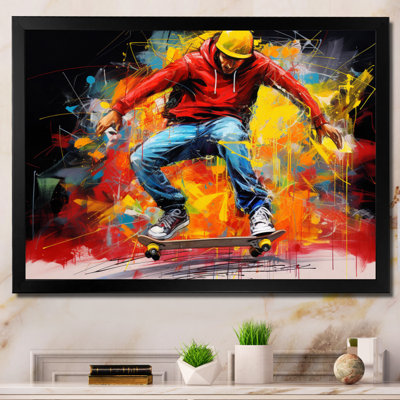 " Skateboard Street Canvas II "