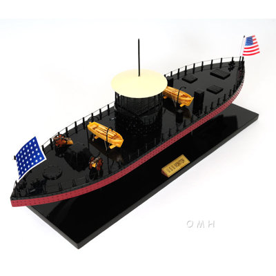 Navire de modèle de moniteur uss