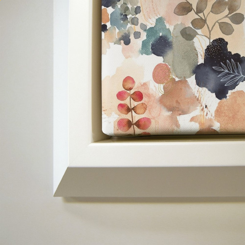 «Serene Nature IV» par Laura Horn - impression sur toile, 34" H x 44" W, Blanc