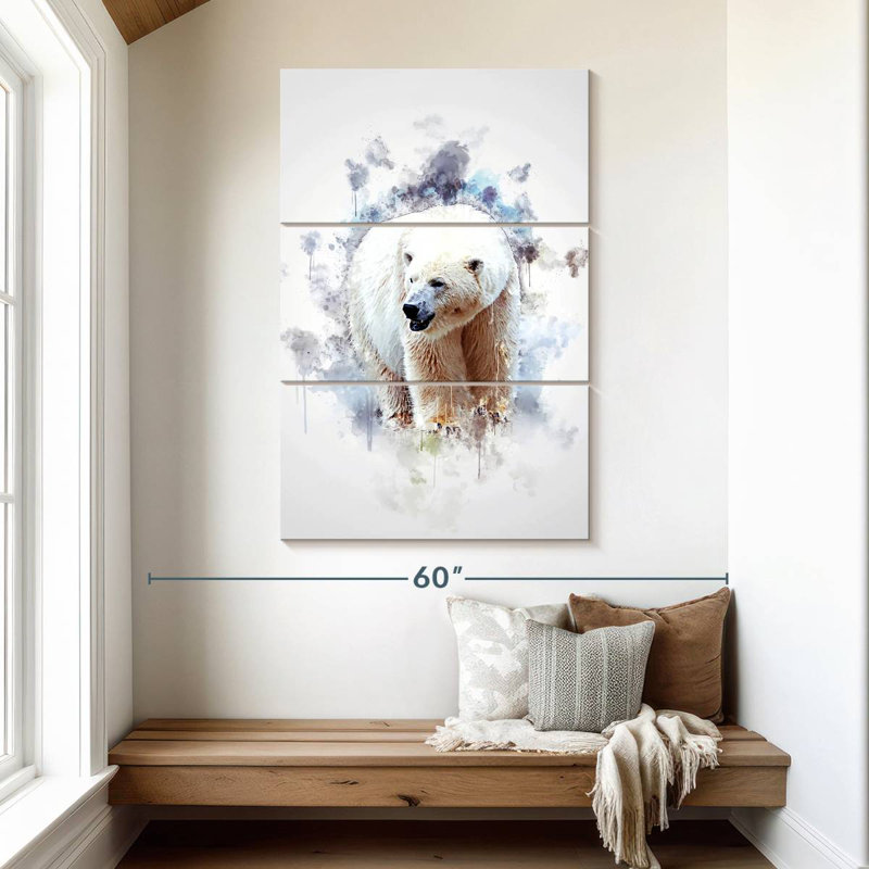 Ours polaire de couleur Brampt