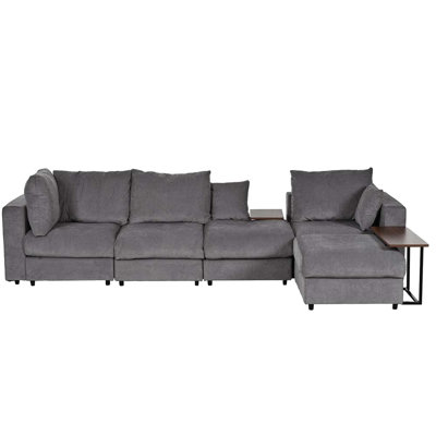 Juweyriya Upholstered 133'' Sofa