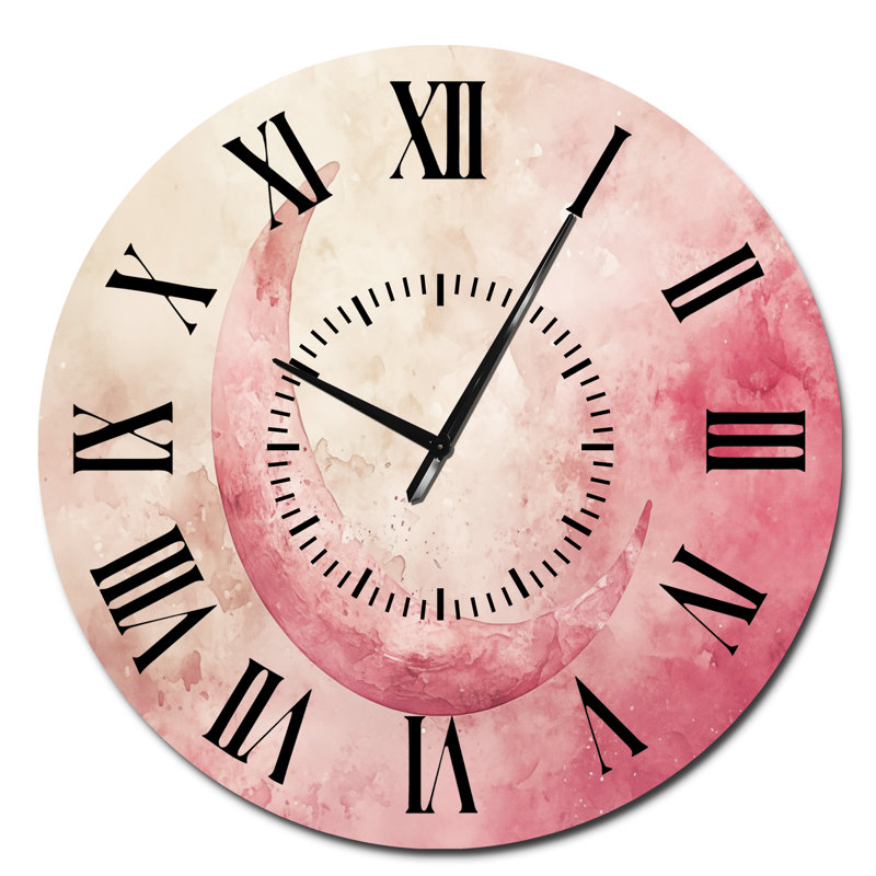 Horloge murale Ragsdale I - Boho, Surdimensionné