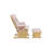 Madison Glider With Ottoman-133138950-133138951