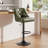 360-Degree Rotatable Faux Leather Bar Stool With Button Stitching-116094309-116094307