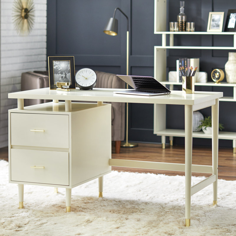 Camylle Writing Desk, Antique White