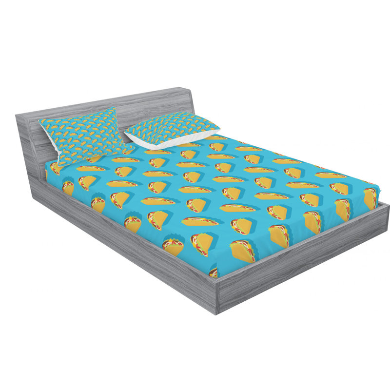 Microfiber Sheet Set, Full Sheet Set with 2 Pillowcases