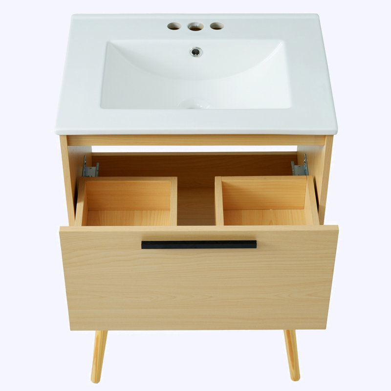 Multi-functional Bathroom Vanity with Sink Combo